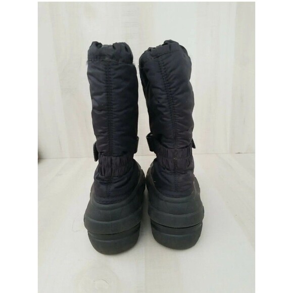 Men's Sorel 1638081010  Black/Blue Snow Boots Size 6 - Picture 4 of 7